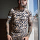 LEOPARD PRINT RASHGUARD