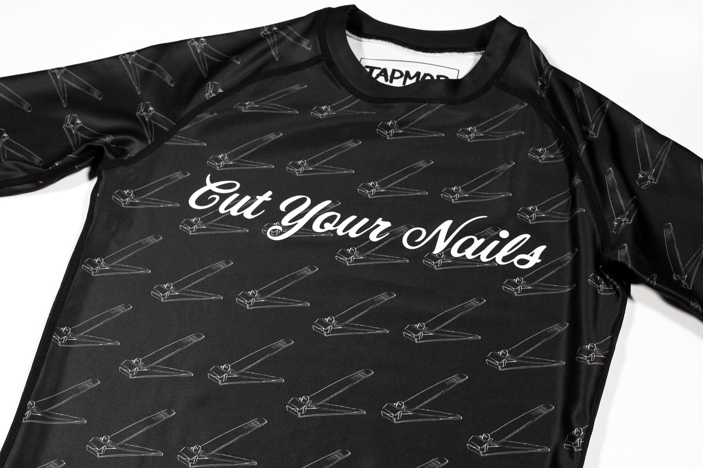 "CUT YOUR NAILS" RASHGUARD