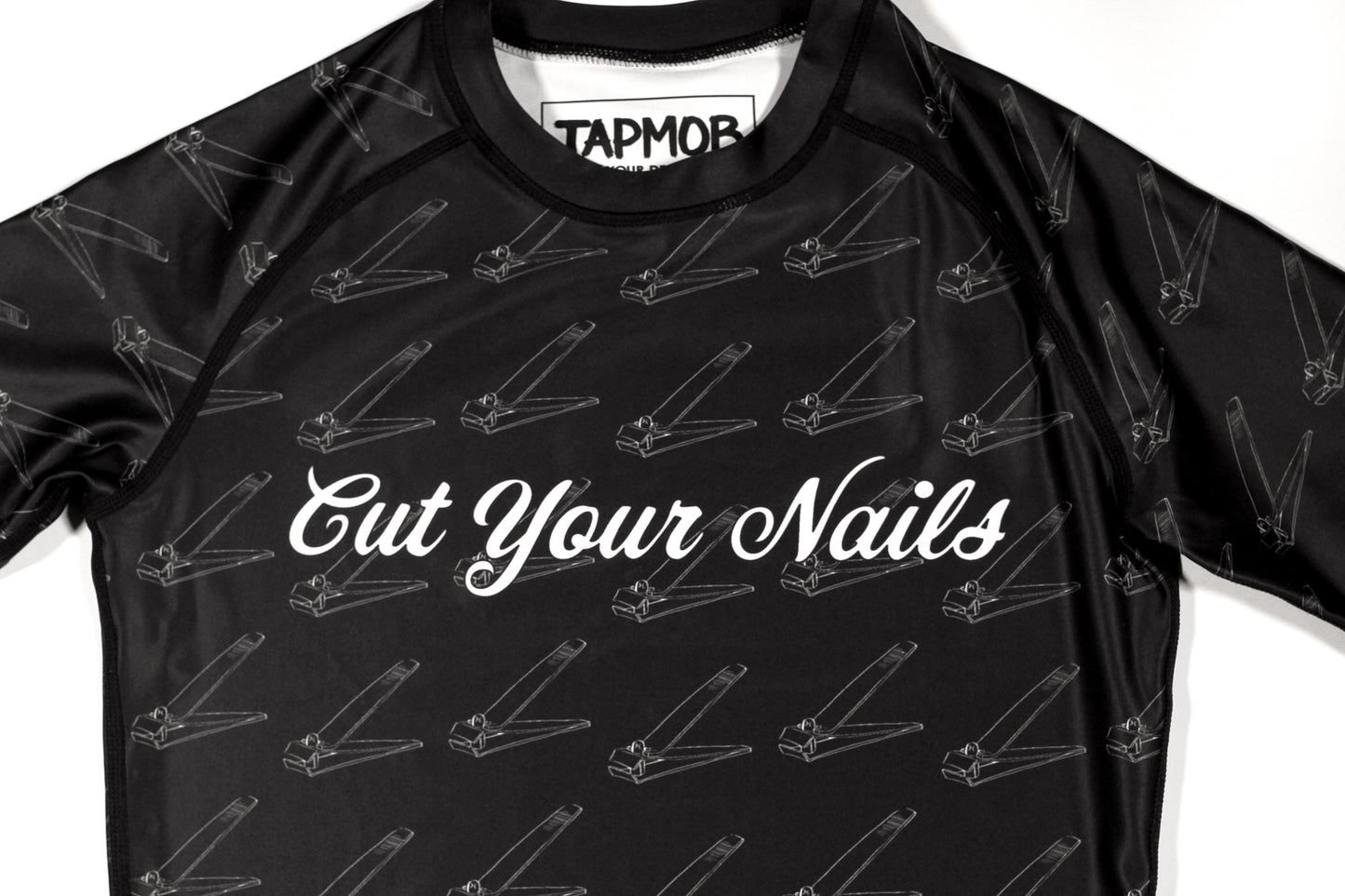 "CUT YOUR NAILS" RASHGUARD