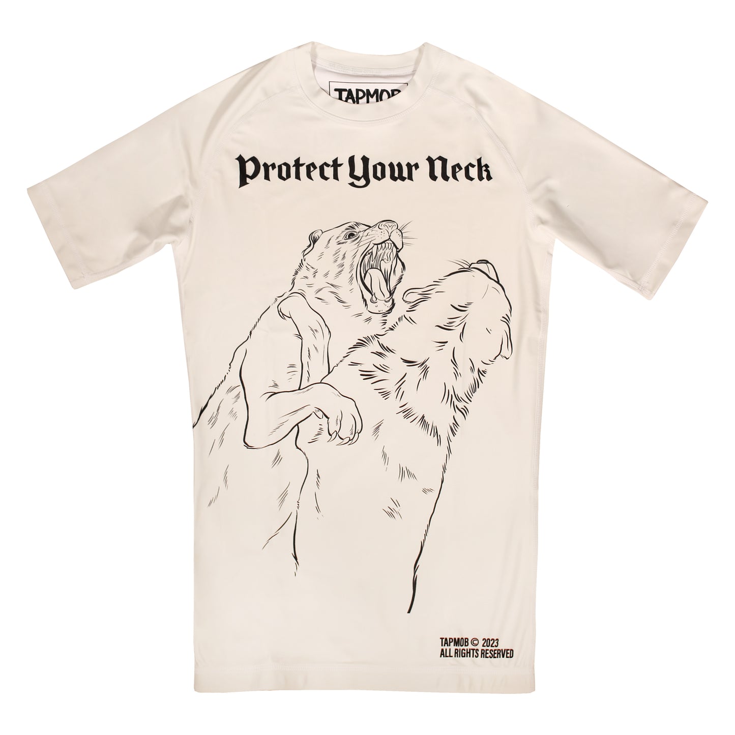 "PROTECT YOUR NECK" RASHGUARD