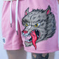 RAGING WOLF PINK TRAINING SHORTS