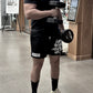 RAGING WOLF BLACK TRAINING SHORTS